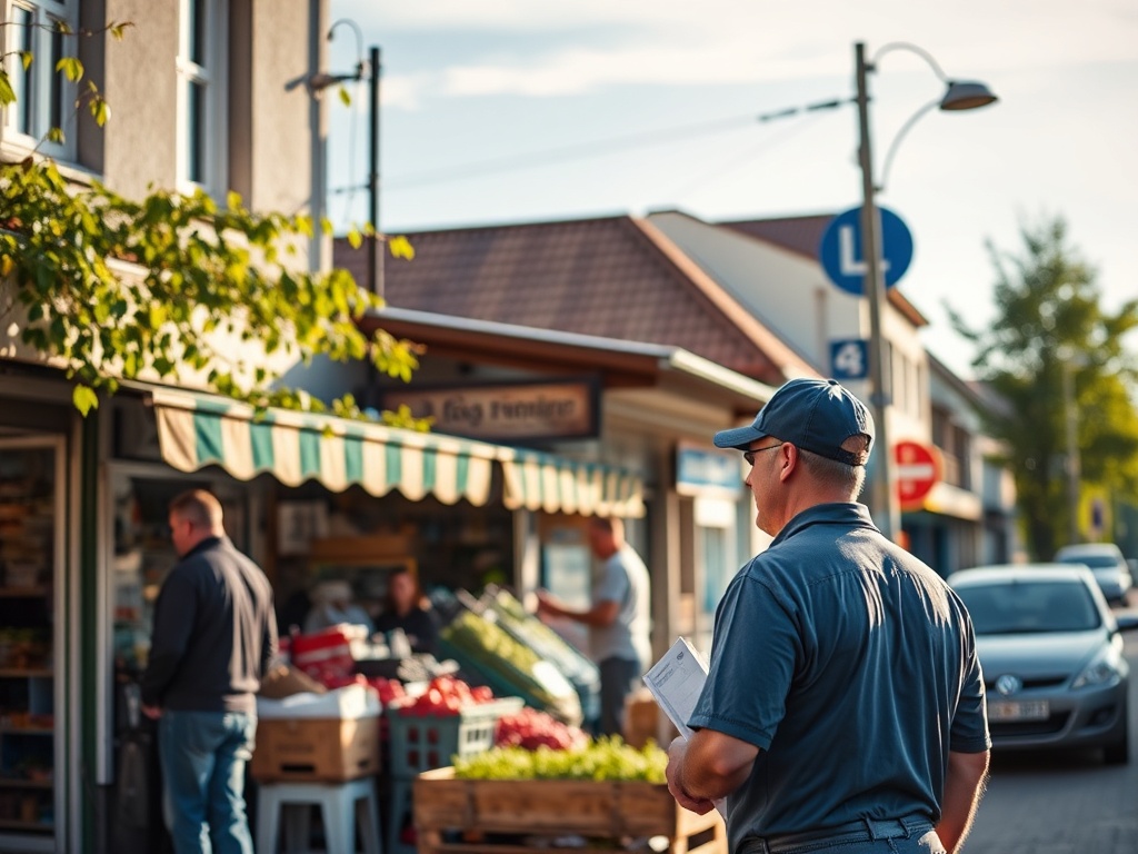 Osoba pracująca przy biurku w biłgorajskim biurze, szukająca pracy w Biłgoraju